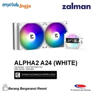 ZALMAN ALPHA2 A24 White ARGB AIO Liquid Cooler 240mm Intel AMD