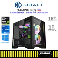 Cobalt Gaming Desktop PC TS09 -  Intel i7-14700KF - NVIDIA RTX 4070 12GB -  16GB DDR5 RAM - 1TB SSD (2Yrs Pickup)