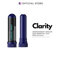 BlendME Lemon Mint Essential Oil Inhaler for Focus Clarity (Therapeutic Grade Aromatherapy Inhaler)