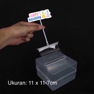 Warp packaging 🛍 Cake Money Box Kue Ultah isi Kotak Tarik Uang 1109