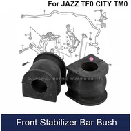 HYS 1 Pair Suspension Front Stabilizer Bar Bush Rubber Holder Bushing For HONDA FIT JAZZ TF0 TG0 GE6 GE8 For CITY TM0 GM2 GM3 2009-2014