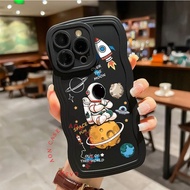 SoftCase Gelombang Hitam XIAOMI REDMI POCO C40 M5 12C 12 X5 M4 PRO X3 A1 10C A1+ 8 10 9A 9C - GH41!!