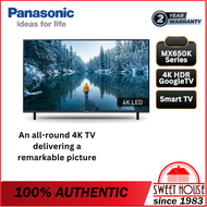 Panasonic TH-75MX650K 75 Inch LED 4K HDR GOOGLE TV with HDR Bright Panel, 4K Studio Colour Engine, Surround sound, Hexa Chroma Drive [REPLACE TH-75LX650K]