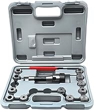 R8 Taper ER32 Collet Set, R8 ER32 Collet Holder Chuck Kit with 12 PCS Collets (0.0004'' Accuracy)