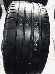 峻嶸輪胎 優質中古 米其林 235/40/18 花紋:SP4 年份:21 7-8成新 無補胎(米其林瑪吉斯.建大
