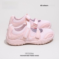 Warrior | Giày Sandal Nữ Summer Fresh Orange Soft Bottom Mary Jane Cross Buckle Casual Style Sport L