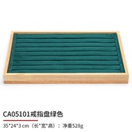 [Jewelry Display Tray] Bamboo Wood Ring Tray Jewelry Display Tray Ring Storage Tray Earrings Earring