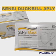 ready.. MASKER SENSI DUCKBILL 4PLY ORIGINAL FACE MASK SENSI DUCKBILL 4