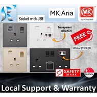 (MK Honeywell) Aria - Socket with USB