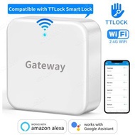 TTLOCK G2 WiFi Gateway Hub Compatible with TTLock Smart Door Lock APP Remote Control Unlock Voice Control for Alexa Google Home