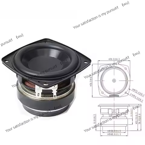 1Pcs 2.75 Inch Full Range Audio Speaker For JBL Xtreme 2 Loudspeaker 4 Ohm 20W DIY Music Portable Bl