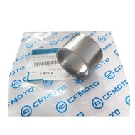 Motorcycle Exhaust Port Gasket Muffler Middle Graphite Seal Sleeve Clamp Kit For CFMOTO 450SR CF450S