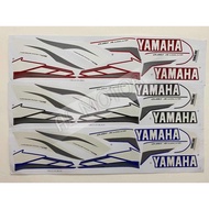 YAMAHA LC135 V2 / V3 / V4 / V5 ( 8 ) STRIPE STICKER YAMAHA 50TH ANNIVERSARY