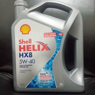 Original Shell Helix Fully Synthetic HX8 5W-40 Engine Oil