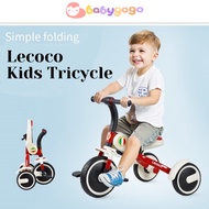 LECOCO Kids Bicycle Children Toddler Foldable Bike