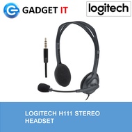 LOGITECH H111 STEREO HEADSET WITH 3.5MM MULTI-DEVICE (981-000588) HEAD-LGT-H111