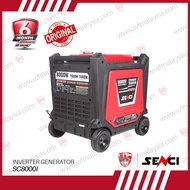 Senci SC8000i 459cc 8.0 Kva Petrol Recoil & Key Start Silent Inverter Generator (Six Month Warranty)