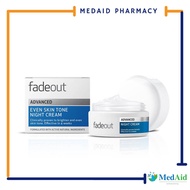 Fadeout Advanced Whitening Night Cream 50ml (Expiry 11/21)