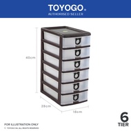 Toyogo 301-6 A5 Stationery Drawer (6 Tier)