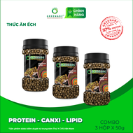 Thức ăn Ếch Pacman GREENABC – Pacman Frog – Hàm lượng protein 37% giúp tiêu hóa tốt tăng kích thước