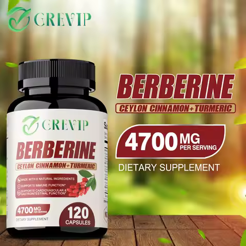 Berberine - Berberine for Weight Loss, Supports Heart Health, Immune System - Ceylon Cinnamon, Milk 