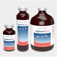 Injekvit B12 50ML INJEKVIT B12 20ml COW VITAMIN GOAT VITAMIN/ VITAMIN PIG/ SHEEP VITAMIN/ ANIMAL VIT