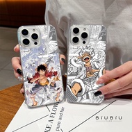 Compatible with iphone 16 Pro Max 15 Casing A close-up image of Luffy in his Nekko form 11 12 13 14 