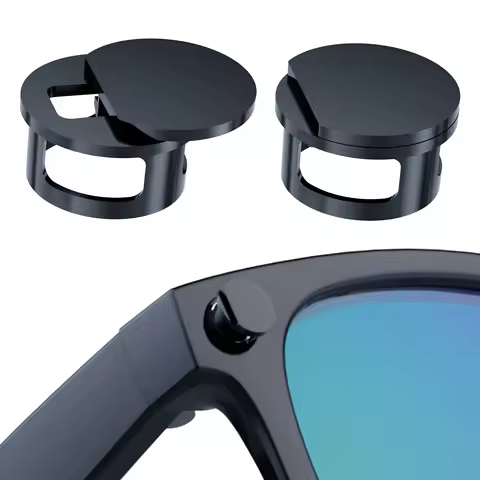 LED Light Cover for Ray-Ban Meta/Oakley Meta HSTN Smart Glasses Adjustable Light Blocker Compatible
