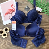 Áo ngực nữ ren Lovely đệm vừa 3 cm cao cấp có gọng L1130 Lakamy Comfortable