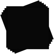12x12 Black Cardstock, 24 Pack 80lb Card Stock Paper, Goefun Black Core 12x12 Cardstock for Hallowee