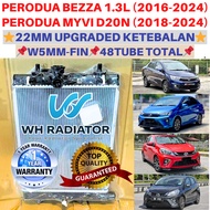 PERODUA BEZZA 1.3 / MYVI D20N 18' (22mm)Double Layer TOP QUALITY W5MM-FIN 48TUBE TOTAL AUTO/MANUAL R