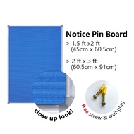 1.5x2ft, 2x3ft Foam Board / Pin Board / Notice Board
