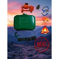 READY STOCK Concrete mixer 7T Mesin bancuh simen India Petter Av1 Fuel tank complete support strap p