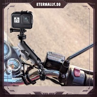 [eternally.sg] Camera Holder 360 Motorcycle Bike Handlebar Mount for GoPro Hero10/9/8/7/6/5/4