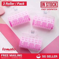 [SG Seller] 3 Pcs Air Bangs Hair Roller Curler Fluffy Clamps Rollers