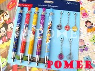 ☆POMER☆香港迪士尼樂園 絕版正品 14周年紀念 米奇 米妮 唐老鴨 黛西 高飛狗 布魯托 船錨 墜飾 原子筆 筆