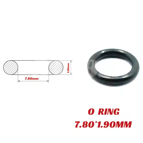 100 PCS Fuel Injector Upper O ring Repair Kits 21022 For Toyota Mazda Suzuki Denso 7.9*1.9MM