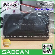 Paket Hemat 25pcs/pack (Tanpa Box) Masker Sport BOLDe Active Mask