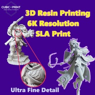 3D Resin Printing Service SLA Printing