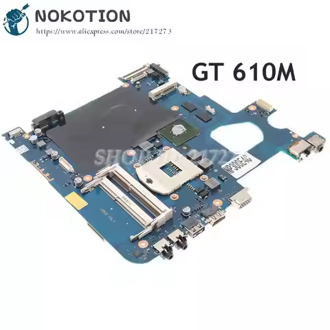 NOKOTION For Samsung NP300 NP300E NP300E4C Laptop Motherboard HM77 DDR3 GT610M BA92-08200A BA92-0820