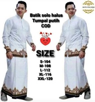 Setelan Baju Koko Dan Sarung Celana Baju Muslim Modern Terbaru 2023 Batik Pria Solo