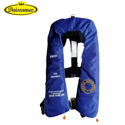 Daiseanuo-Pro Premium Inflatable Life Jackets, Double Chamber Buoyancy 275N / 150N , PDF Lifesaving 