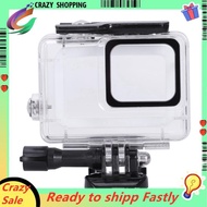 Waterproof Housing for Gopro Hero7 White and Hero7 Silver, Protective 45m Underwater Dive Case Shell