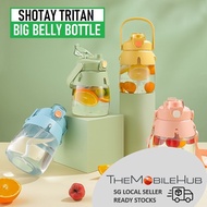 Shotay Big Belly Tritan 1000ml BPA Free Water Bottle Drinking Cup Hot and Cold