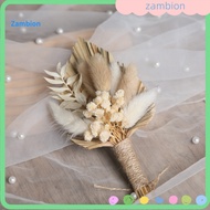 Long-lasting Corsage Wheat Corsage Gold Wheat Wedding Boutonniere Preserved Artificial Flower Lapel 