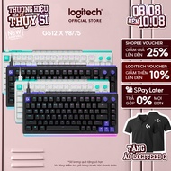 Logitech G512 X 75 Mechanical Gaming Keyboard | 98 DUAL SWAP - Analog TMR, custom frequency 0,1-4,0m