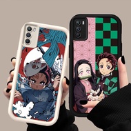 MK-56 Demon Slayer Soft Silicone Casing for OPPO A16 A16s A53 A54S A33 A53S A11S Realme 7I C75 C17