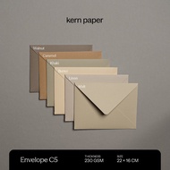 Kern Paper Envelope C5 A5 - Tona Series | Premium Paper Greeting Card Invitation Envelope