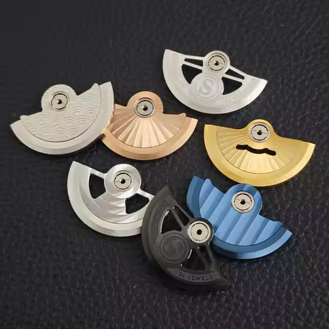 NH35 Movement Rotor Shaped Automatic Hammer Balance Wheel, Compatible with NH35/NH36/NH38/NH70/NH72/
