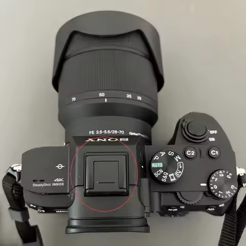 For Sony A9 II A7C II A1 A7M4 A6500 A7R III A7S III FX3 Hot Shoe Cover Camera Accessories Cap Protec